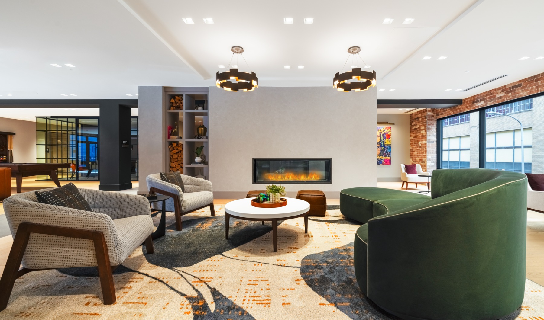 Designed for socializing and slumber. Designed for socializing and slumber.